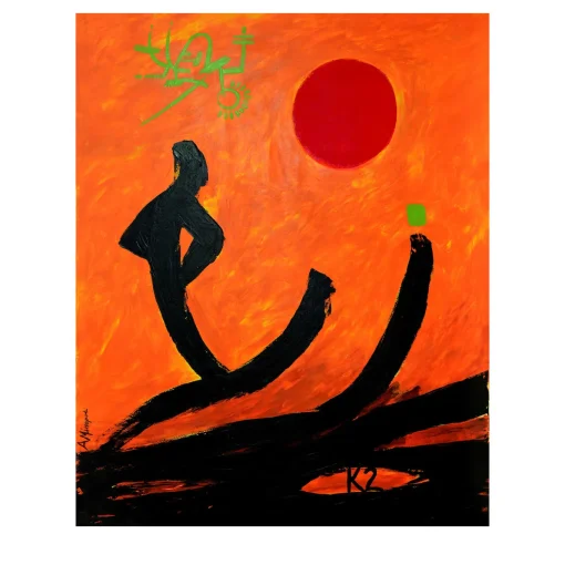 K2 Pittura acrilica su tela di Antonio Minopoli