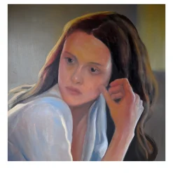 Kim Pittura olio su lino