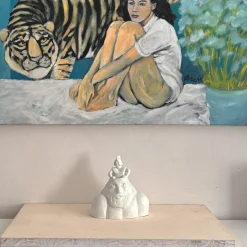 La nascita di Atena dalla testa di Zeus Scultura