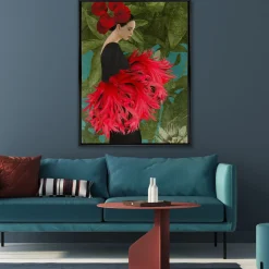 Lady Blossom Collection La Fille Espagnole Stampa