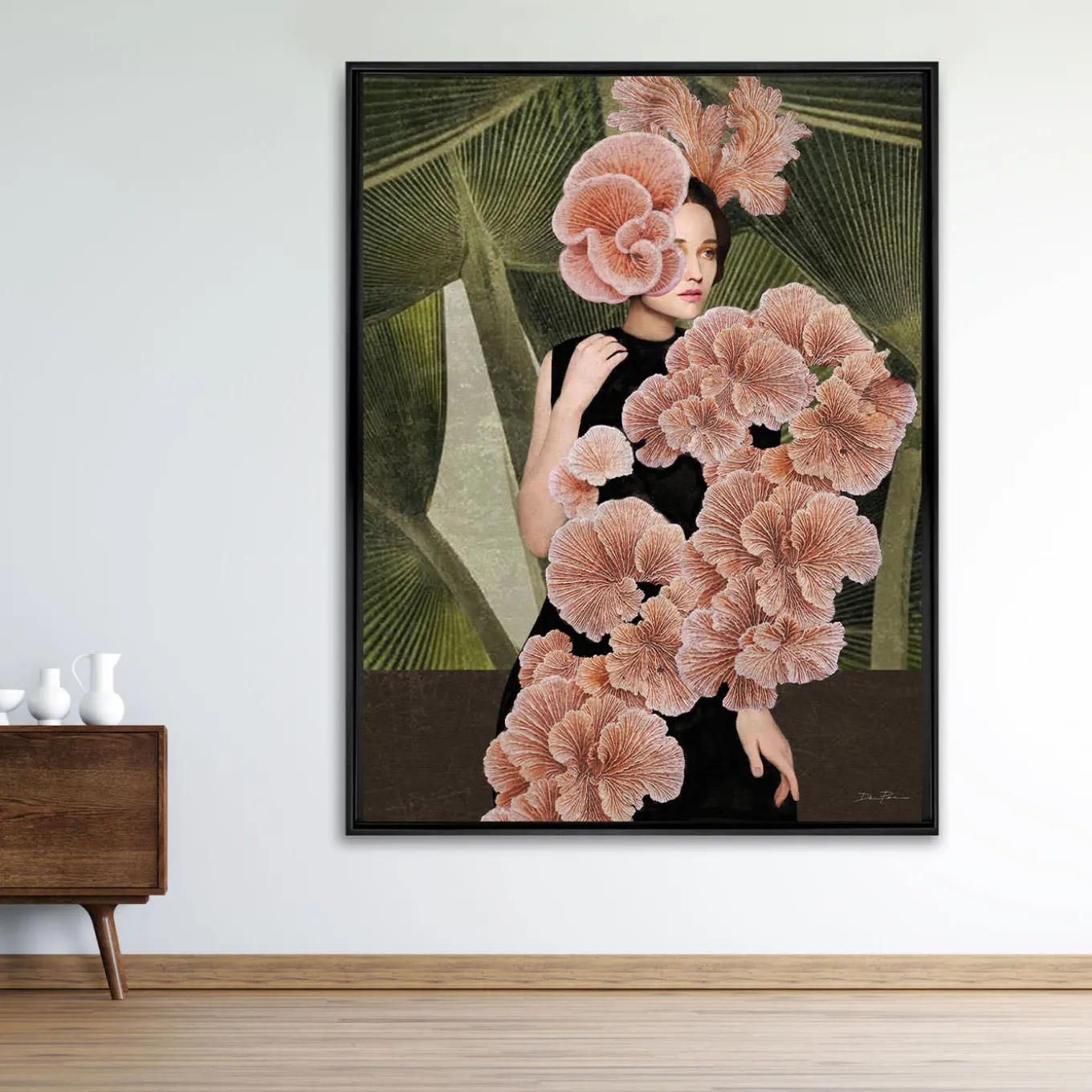 Lady Blossom Collection Mushroom Stampa