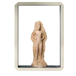 L'Altare della "Papessa" Bianca - Scultura in Resina e Lolla di Riso