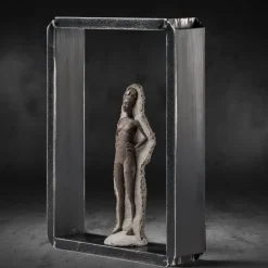 L'Altare della "Papessa" Verde - Scultura in Resina e Lolla di Riso