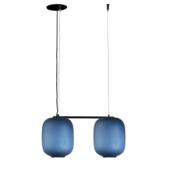 Lampada A Sospensione Arya Blu #2 di Giulio Cappellini e Antonio Facco
