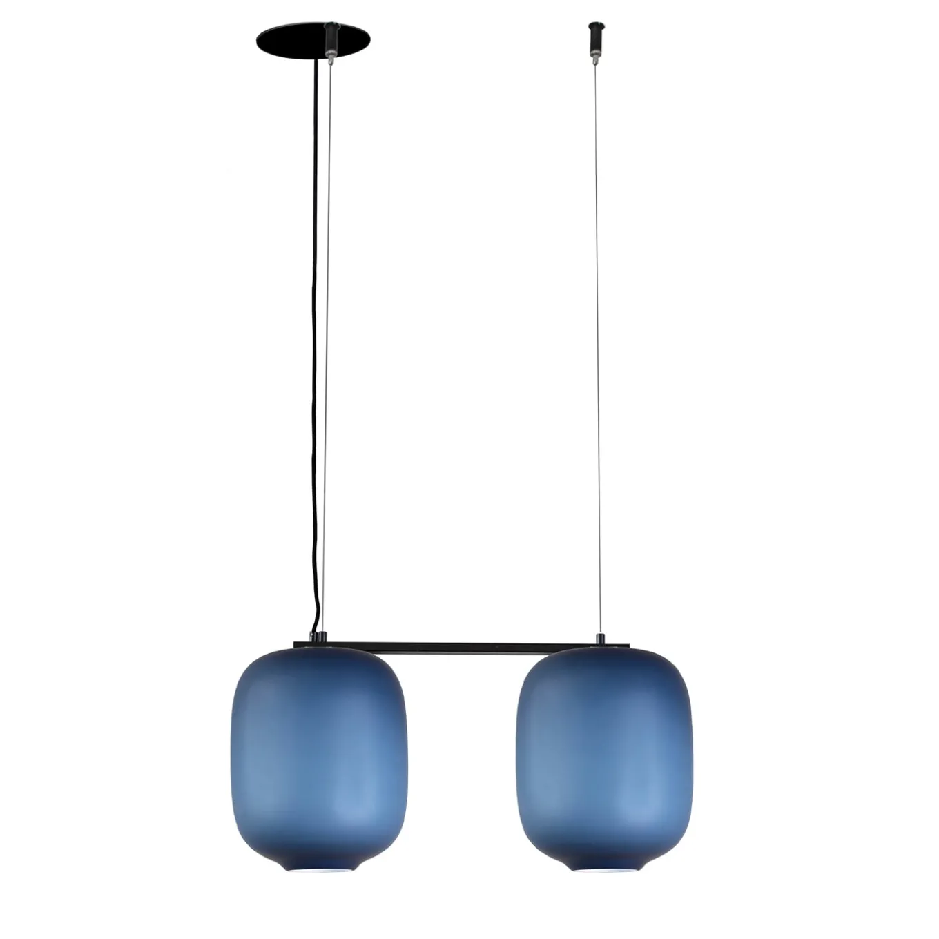 Lampada A Sospensione Arya Blu #2 di Giulio Cappellini e Antonio Facco