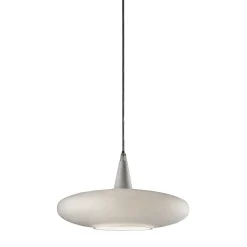 Lampada a sospensione bianca piccola Forme #1