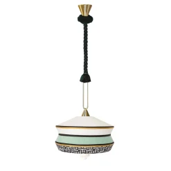 Lampada a sospensione Calypso Antigua Mint di Servomuto