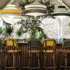 Lampada a sospensione Calypso Antigua Xl Outdoor Mint di Servomuto