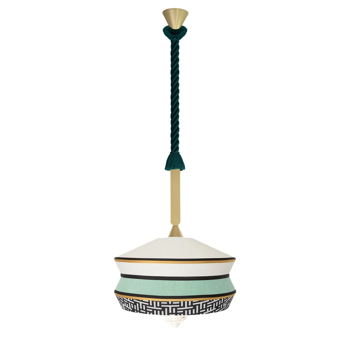 Lampada a sospensione Calypso Outdoor Antigua Mint di Servomuto