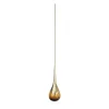 Lampada a sospensione in ottone martellato