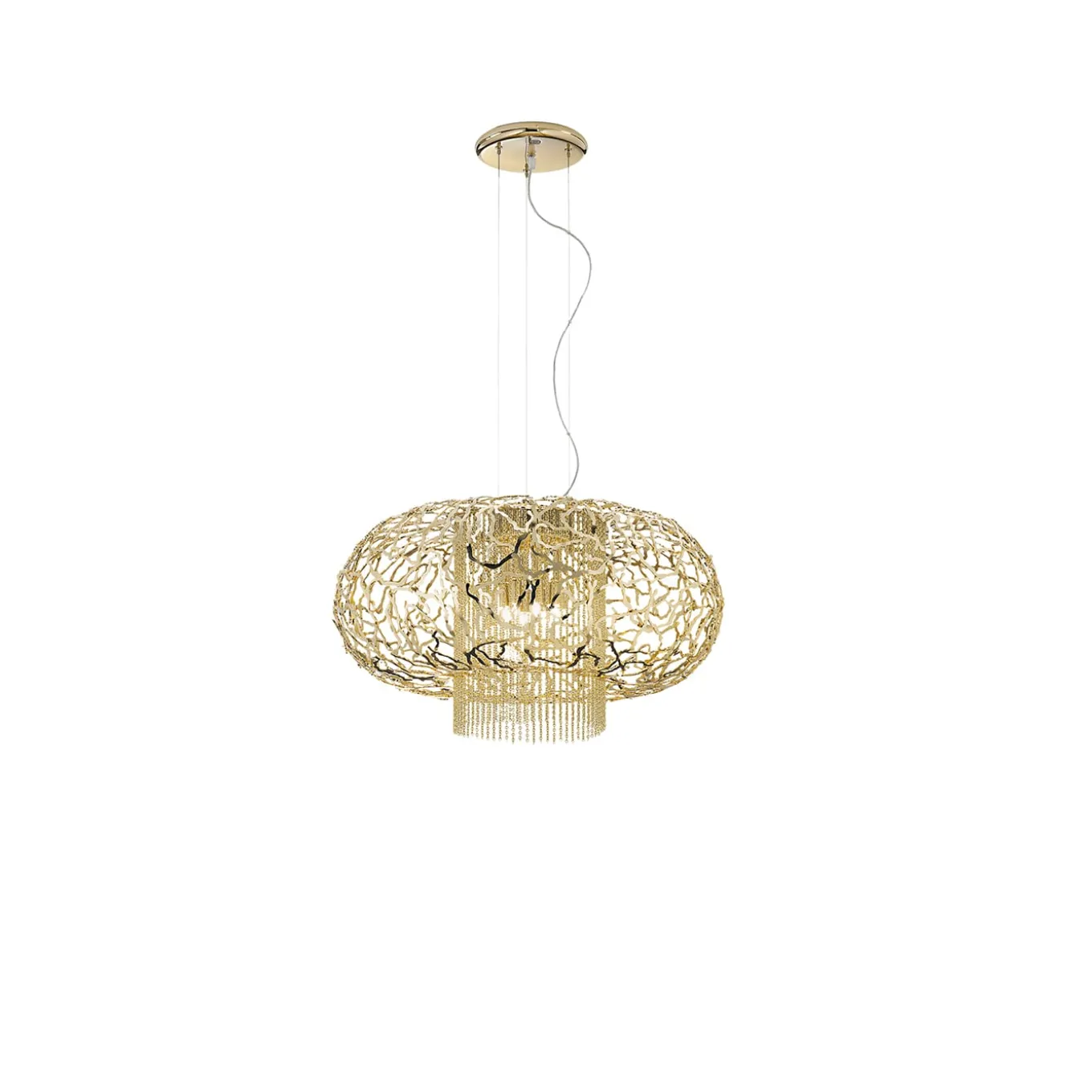 Lampada a sospensione Weave Gold