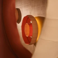 Lampada a specchio Ring Aura #2 di Giovanni Botticelli & Paola Paronetto