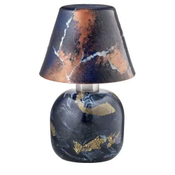 Lampada Alchimie in vetro di Murano Blue Lapis