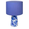 Lampada Bucket in vetro di Murano blu