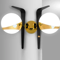Lampada da parete a 2 luci Cosmo