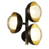 Lampada da parete a 3 luci Muse di Corrado Dotti