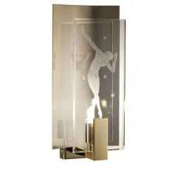 Lampada da parete danzante