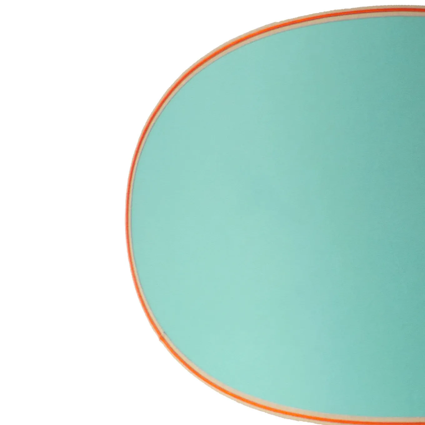 Lampada da parete Easy Ovale Turchese