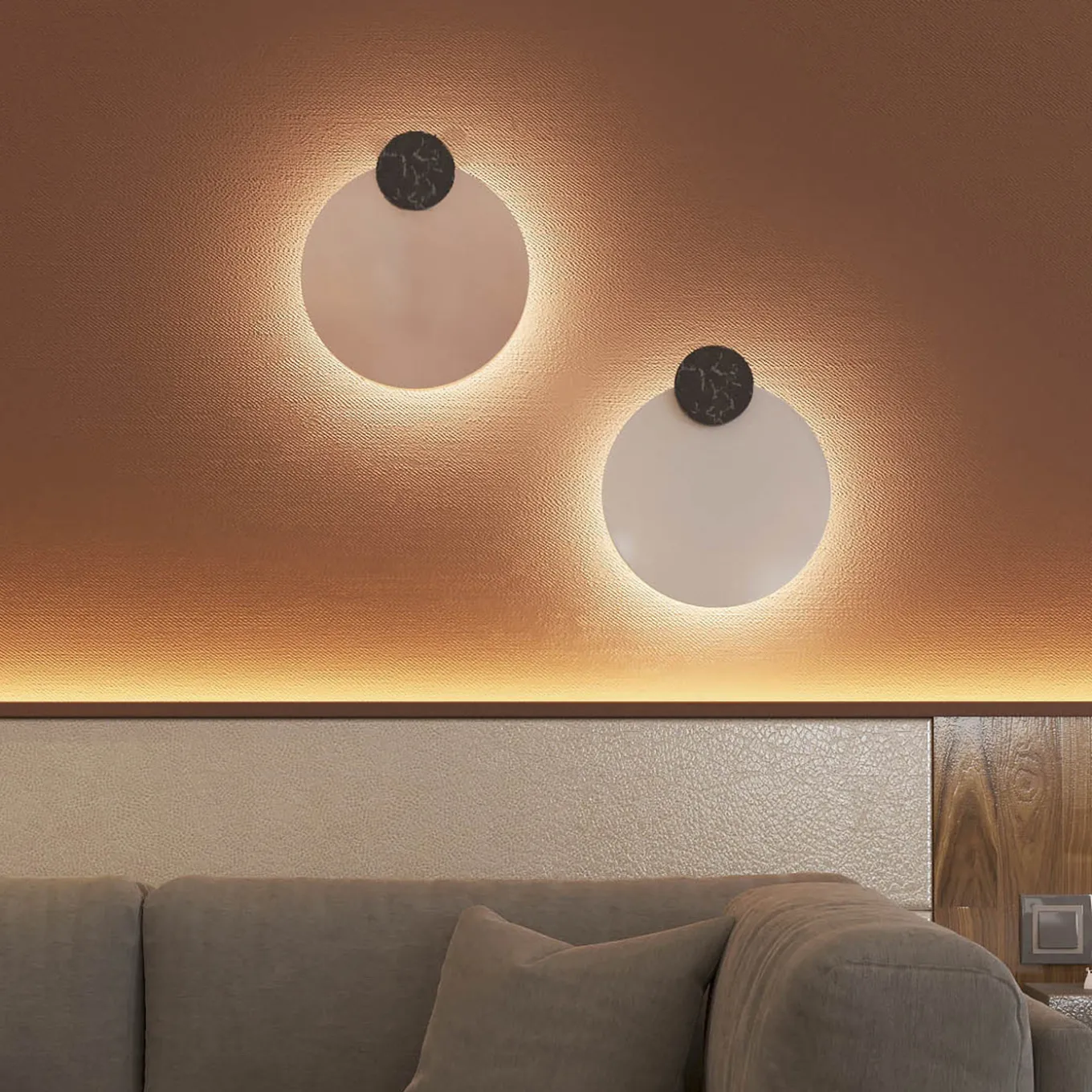 Lampada da parete Mata White di Serena Confalonieri #2
