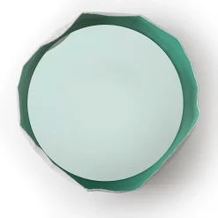 Lampada da parete Ninfea 50 verde di G. Botticelli & P. Paronetto