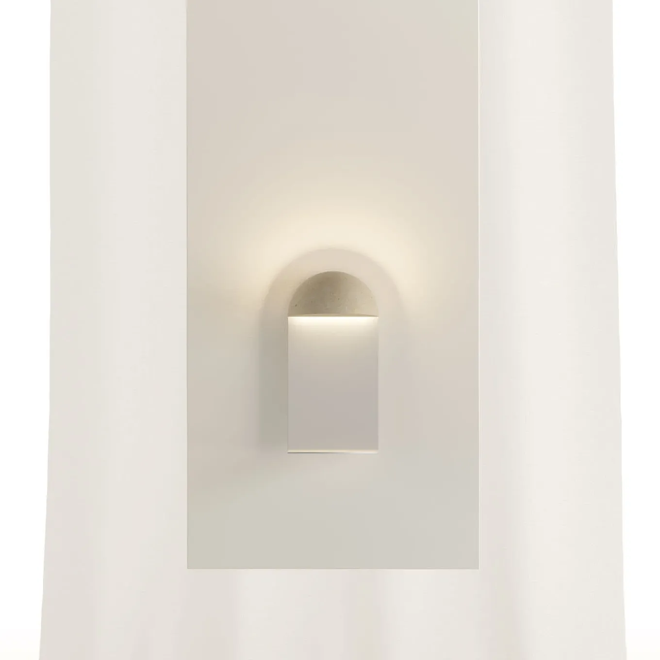 Lampada da parete Punto B Beige Lecce Limestone di Apospersano