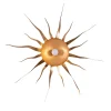 Lampada da soffitto a incasso SUN con foglia d'oro di Luca Bussacchini