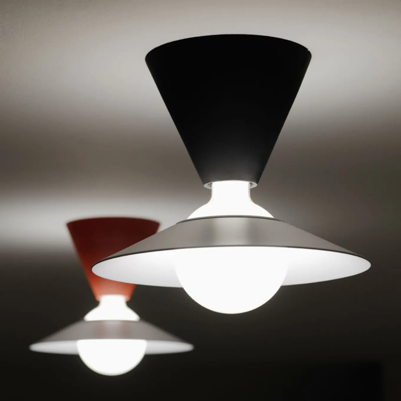 Lampada da soffitto Fante Red