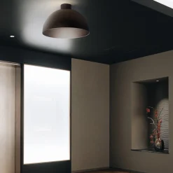 Lampada da soffitto Giove Black