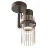 Lampada da soffitto Lei marrone