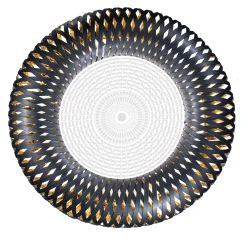Lampada da soffitto nera Kalatos