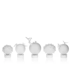 Lampada da Tavolo a LED Media in Vetro Trilli Riccio