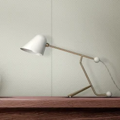 Lampada da tavolo Beghina White di Giulia e Guido Guarnieri
