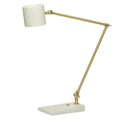 Lampada da tavolo "Flamingo" in marmo di Carrara