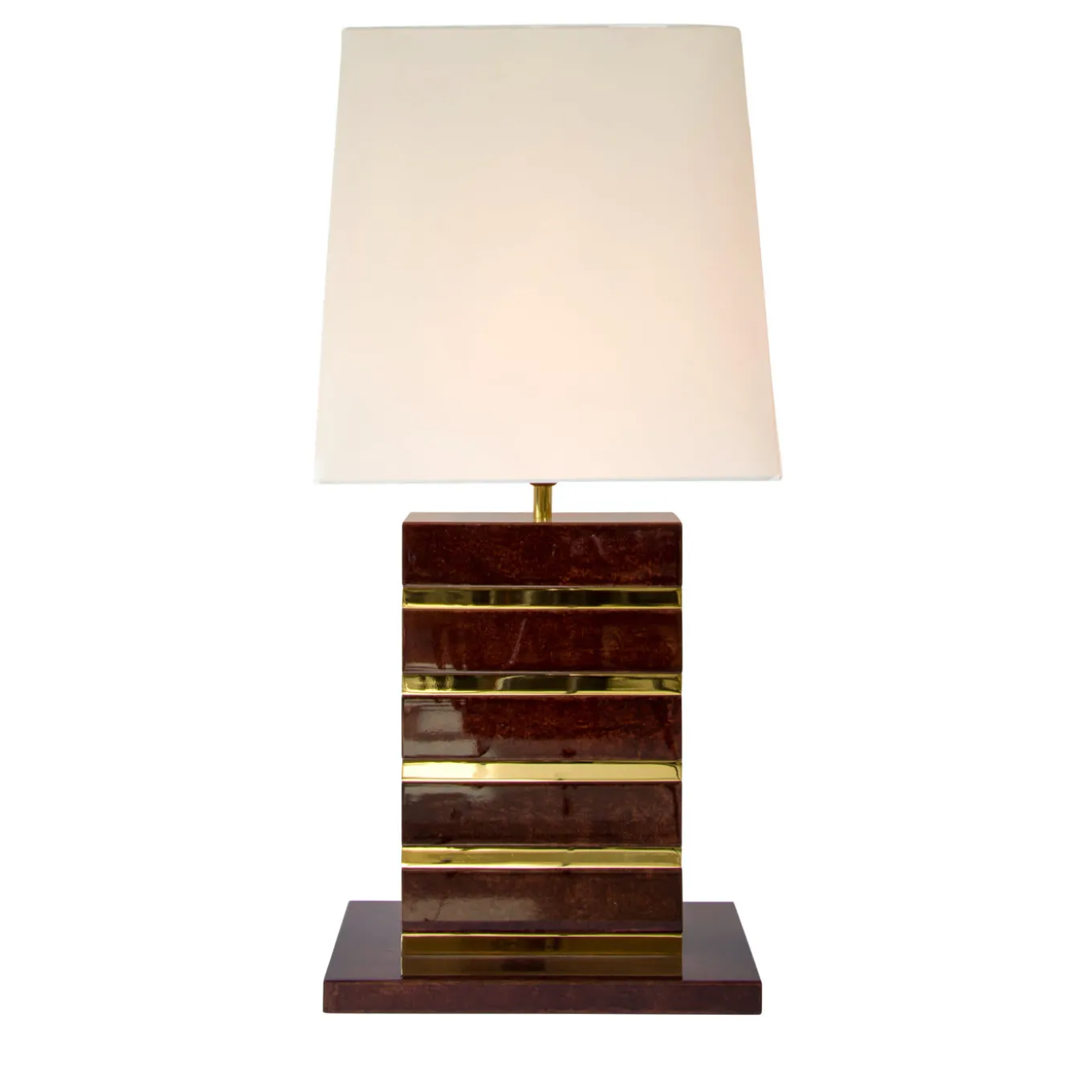 Lampada da tavolo in pergamena