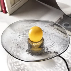 Lampada da tavolo in vetro di Murano Full Moon Over High Water In Venice