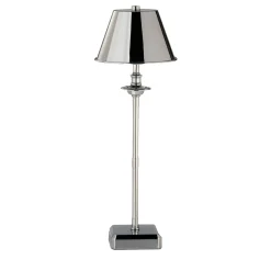Lampada da tavolo Kuma S Chrome di Michele Bönan