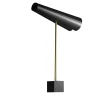 Lampada da tavolo nera a 2 luci Wall-y di Michele Reginaldi