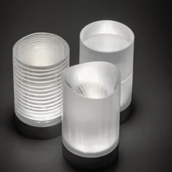 Lampada da tavolo ricaricabile Haute Silk di Federico Peri