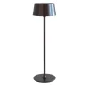 Lampada da Tavolo Ricaricabile Mina in Metallo con Finitura Marrone Bronzato