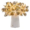 Lampada da tavolo ricaricabile Clizia Mama Non Mama Oro e Bianco