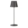 Lampada da tavolo senza fili Polaris Circle in titanio e ottone di I. Harari