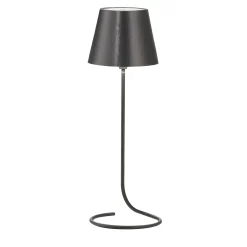 Lampada da tavolo senza fili Antares Circle in titanio e ottone di I. Harari