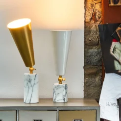 Lampada da tavolo Vox Bassa