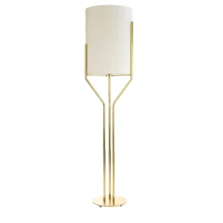 Lampada da terra a tre tubi