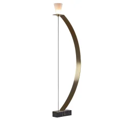 Lampada da terra Balestra bianca