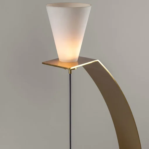 Lampada da terra Balestra bianca