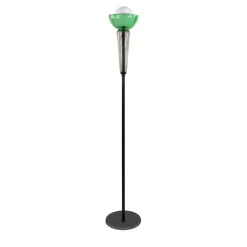 Lampada da terra Cioppo PT in vetro verde