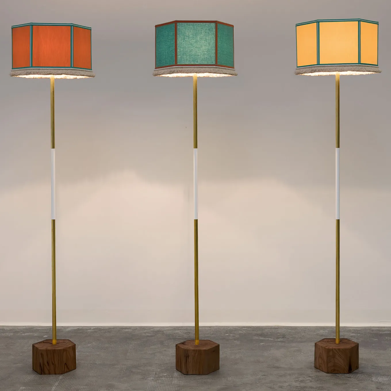 Lampada da terra Easy - Giallo
