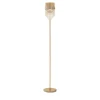 Lampada da Terra Hanami in oro satinato