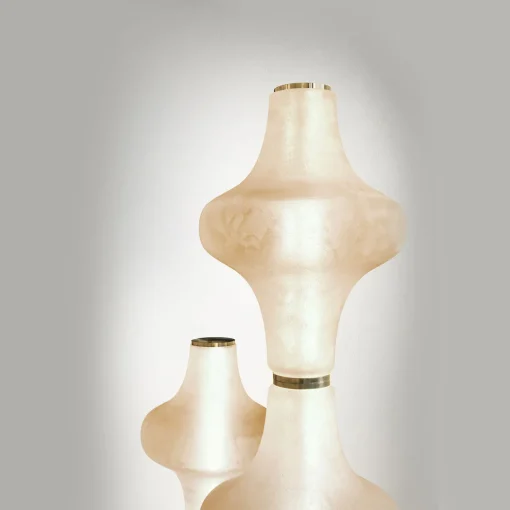 Lampada da Terra in Vetro a 3 luci Baker Street Muse